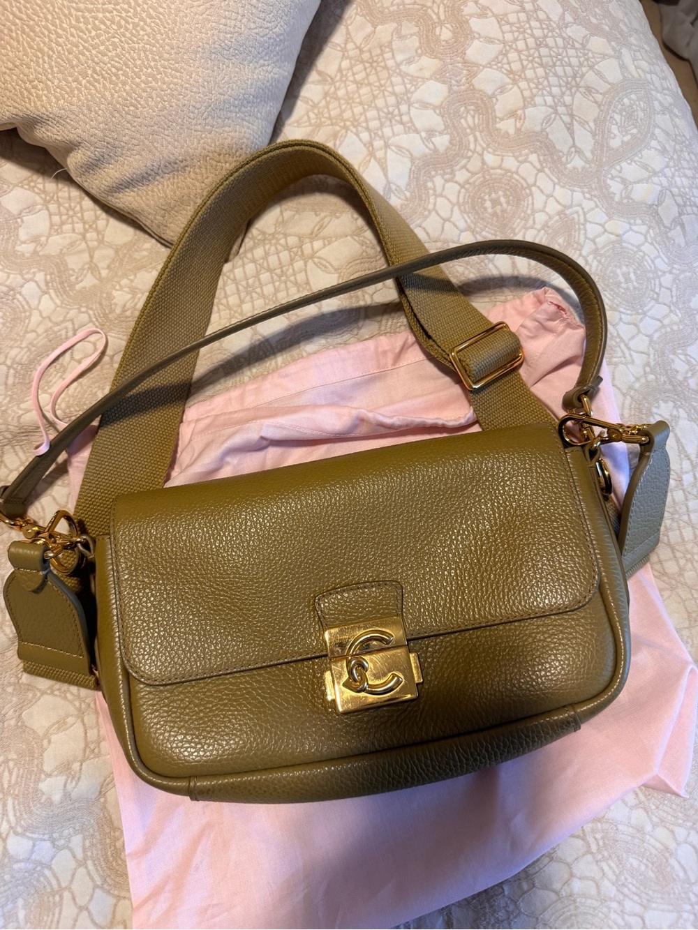 Coccinelle c-me lock medium bag